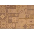 thumbnail image 1 of Ahgly Company Indoor Rectangle Patchwork Brown Transitional Area Rugs, 7' x 9', 1 of 4