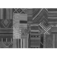 thumbnail image 1 of Ahgly Company Indoor Rectangle Patchwork Gray Transitional Area Rugs, 7' x 9', 1 of 1