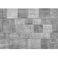 thumbnail image 1 of Ahgly Company Indoor Rectangle Patchwork Gray Transitional Area Rugs, 8' x 12', 1 of 1