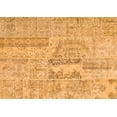 thumbnail image 1 of Ahgly Company Indoor Rectangle Patchwork Orange Transitional Area Rugs, 7' x 9', 1 of 1