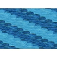 thumbnail image 1 of Ahgly Company Indoor Rectangle Patterned Blue Eyes Blue Area Rugs, 5' x 7', 1 of 6