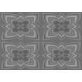 thumbnail image 1 of Ahgly Company Indoor Rectangle Patterned Carbon Gray Area Rugs, 8' x 10', 1 of 6