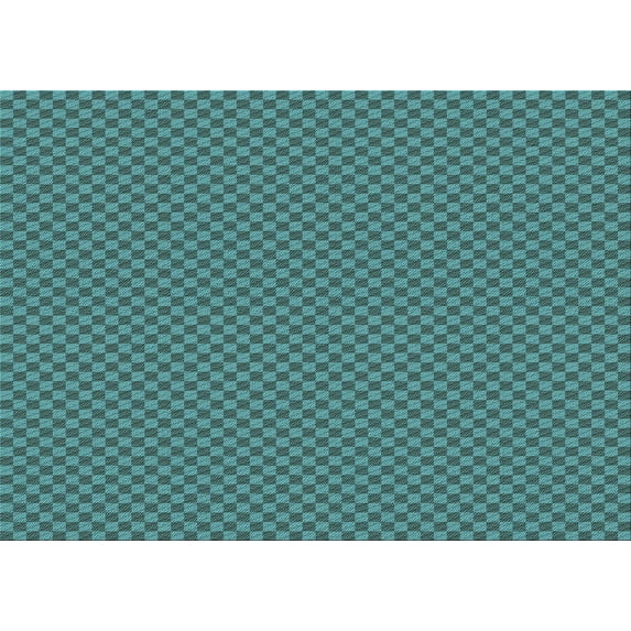Ahgly Company Indoor Rectangle Patterned Deep-Sea Green Area Rugs, 2' x 3'