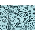 thumbnail image 1 of Ahgly Company Indoor Rectangle Patterned Electric Blue Area Rugs, 5' x 7', 1 of 1