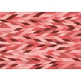 thumbnail image 1 of Ahgly Company Indoor Rectangle Patterned Light Coral Pink Area Rugs, 2' x 3', 1 of 1