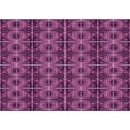 thumbnail image 1 of Ahgly Company Indoor Rectangle Patterned Neon Pink Area Rugs, 8' x 12', 1 of 1