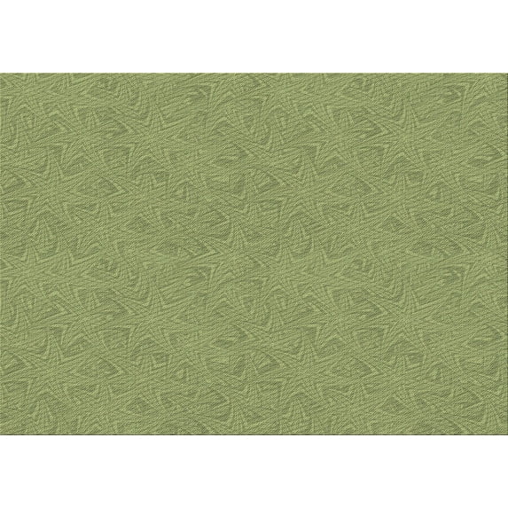 Ahgly Company Indoor Rectangle Patterned Olive Drab Green Area Rugs, 2' x 3'
