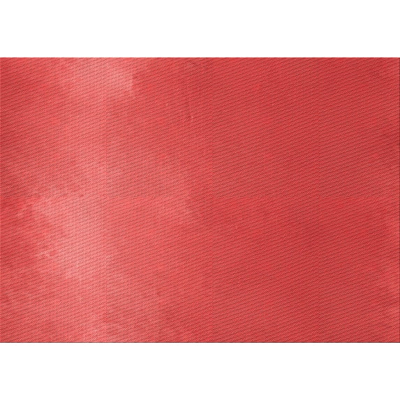 Ahgly Company Indoor Rectangle Patterned Red Area Rugs, 5' x 7'