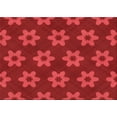 thumbnail image 1 of Ahgly Company Indoor Rectangle Patterned Red Area Rugs, 7' x 9', 1 of 6