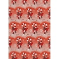 thumbnail image 1 of Ahgly Company Indoor Rectangle Patterned Red Novelty Area Rugs, 7' x 9', 1 of 6