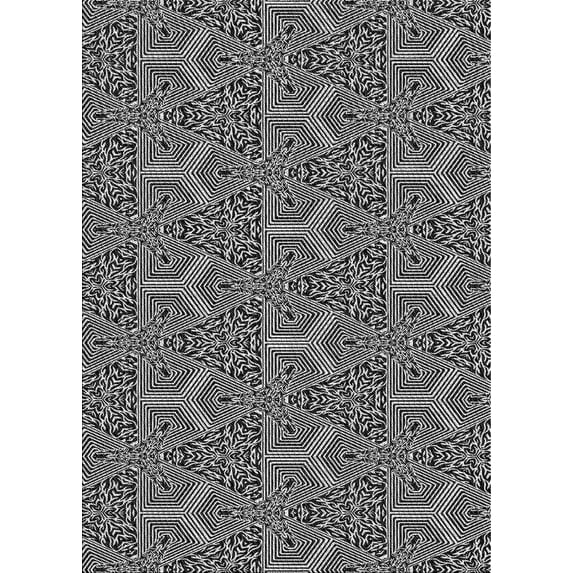 Ahgly Company Indoor Rectangle Patterned Silver Gray Novelty Area Rugs, Swatch Sample