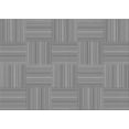thumbnail image 1 of Ahgly Company Indoor Rectangle Patterned Smokey Gray Area Rugs, 2' x 3', 1 of 6