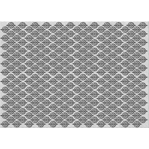 Ahgly Company Indoor Rectangle Patterned Vampire Gray Area Rugs, 3' x 5'