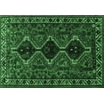 thumbnail image 1 of Ahgly Company Indoor Rectangle Persian Emerald Green Traditional Area Rugs, 2' x 3', 1 of 4