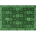 thumbnail image 1 of Ahgly Company Indoor Rectangle Persian Emerald Green Traditional Area Rugs, 2' x 3', 1 of 4