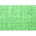 thumbnail image 1 of Ahgly Company Indoor Rectangle Persian Emerald Green Traditional Area Rugs, 2' x 4', 1 of 4