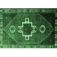 thumbnail image 1 of Ahgly Company Indoor Rectangle Persian Emerald Green Traditional Area Rugs, 2' x 5', 1 of 4