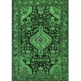 thumbnail image 1 of Ahgly Company Indoor Rectangle Persian Emerald Green Traditional Area Rugs, 3' x 5', 1 of 4
