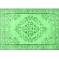 thumbnail image 1 of Ahgly Company Indoor Rectangle Persian Emerald Green Traditional Area Rugs, 4' x 6', 1 of 4