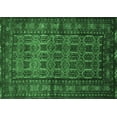 thumbnail image 1 of Ahgly Company Indoor Rectangle Persian Emerald Green Traditional Area Rugs, 5' x 7', 1 of 4