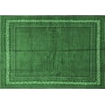 thumbnail image 1 of Ahgly Company Indoor Rectangle Persian Emerald Green Traditional Area Rugs, 5' x 7', 1 of 4