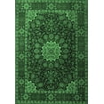 thumbnail image 1 of Ahgly Company Indoor Rectangle Persian Emerald Green Traditional Area Rugs, 5' x 7', 1 of 4