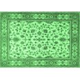 thumbnail image 1 of Ahgly Company Indoor Rectangle Persian Emerald Green Traditional Area Rugs, 7' x 10', 1 of 4