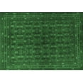 thumbnail image 1 of Ahgly Company Indoor Rectangle Persian Emerald Green Traditional Area Rugs, 7' x 9', 1 of 4
