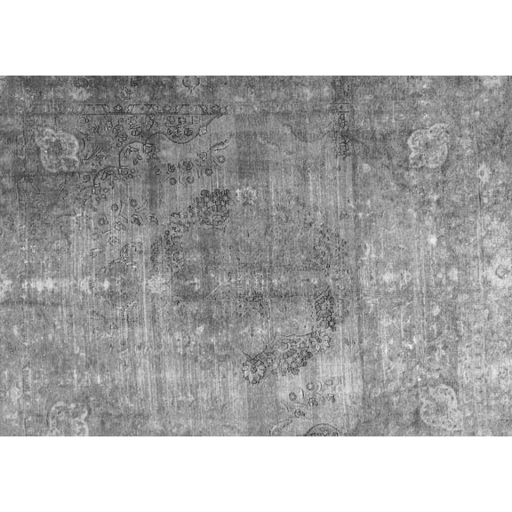 Ahgly Company Indoor Rectangle Persian Gray Bohemian Area Rugs, 5' x 7'