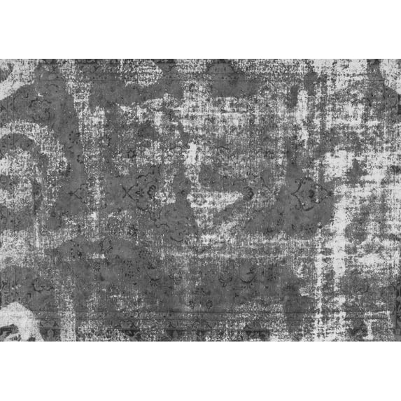 Ahgly Company Indoor Rectangle Persian Gray Bohemian Area Rugs, 5' x 7'