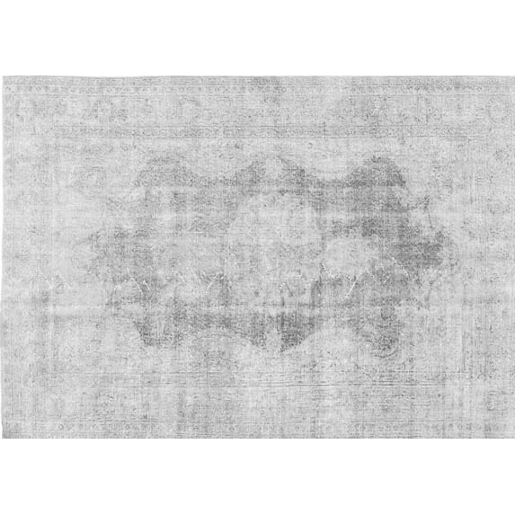 Ahgly Company Indoor Rectangle Persian Gray Traditional Area Rugs, 5' x 8'