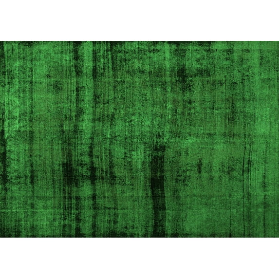 Ahgly Company Indoor Rectangle Persian Green Bohemian Area Rugs, 2' x 3'