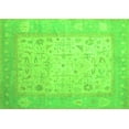thumbnail image 1 of Ahgly Company Indoor Rectangle Persian Green Traditional Area Rugs, 2' x 4', 1 of 1