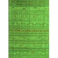 thumbnail image 1 of Ahgly Company Indoor Rectangle Persian Green Traditional Area Rugs, 2' x 4', 1 of 1