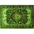 thumbnail image 1 of Ahgly Company Indoor Rectangle Persian Green Traditional Area Rugs, 5' x 7', 1 of 1