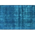 thumbnail image 1 of Ahgly Company Indoor Rectangle Persian Light Blue Bohemian Area Rugs, 2' x 4', 1 of 4