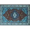 thumbnail image 1 of Ahgly Company Indoor Rectangle Persian Light Blue Traditional Area Rugs, 3' x 5', 1 of 4
