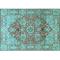 thumbnail image 1 of Ahgly Company Indoor Rectangle Persian Light Blue Traditional Area Rugs, 8' x 12', 1 of 4
