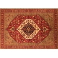 thumbnail image 1 of Ahgly Company Indoor Rectangle Persian Orange Traditional Area Rugs, 5' x 7', 1 of 4