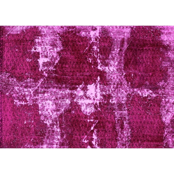 Ahgly Company Indoor Rectangle Persian Pink Bohemian Area Rugs, 2' x 5'