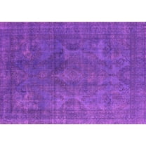 Ahgly Company Indoor Rectangle Persian Pink Bohemian Area Rugs, 5' x 7'