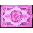 thumbnail image 1 of Ahgly Company Indoor Rectangle Persian Pink Traditional Area Rugs, 3' x 5', 1 of 4