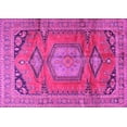 thumbnail image 1 of Ahgly Company Indoor Rectangle Persian Pink Traditional Area Rugs, 5' x 7', 1 of 4
