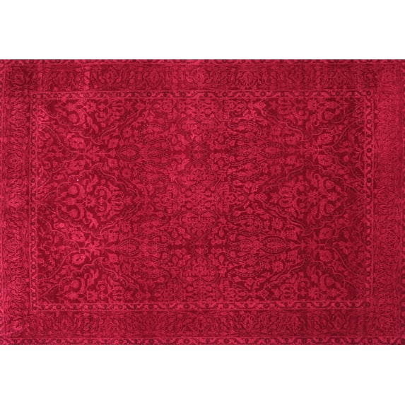 Ahgly Company Indoor Rectangle Persian Pink Traditional Area Rugs, 8' x 10'
