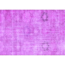 Ahgly Company Indoor Rectangle Persian Purple Bohemian Area Rugs, 5' x 7'