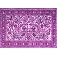 thumbnail image 1 of Ahgly Company Indoor Rectangle Persian Purple Traditional Area Rugs, 5' x 7', 1 of 4