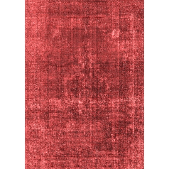 Ahgly Company Indoor Rectangle Persian Red Bohemian Area Rugs, 2' x 3'