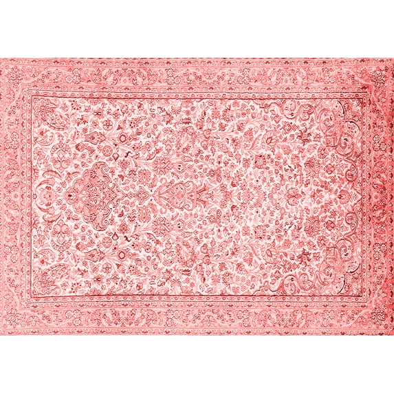 Ahgly Company Indoor Rectangle Persian Red Traditional Area Rugs, 2' x 3'