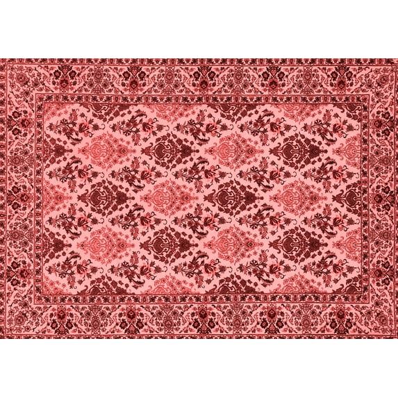 Ahgly Company Indoor Rectangle Persian Red Traditional Area Rugs, 2' x 4'