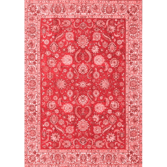 Ahgly Company Indoor Rectangle Persian Red Traditional Area Rugs, 3' x 5'